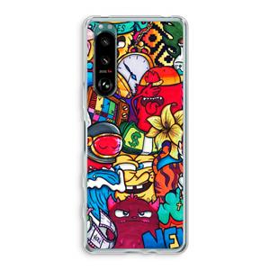CaseCompany No Rules: Sony Xperia 5 III Transparant Hoesje