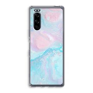 CaseCompany Fantasie pastel: Sony Xperia 5 Transparant Hoesje
