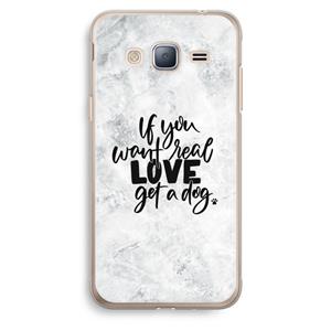 CaseCompany Partner in crime: Samsung Galaxy J3 (2016) Transparant Hoesje