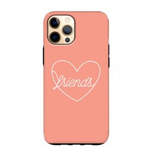 CaseCompany Friends heart: iPhone 12 Pro Max Tough Case