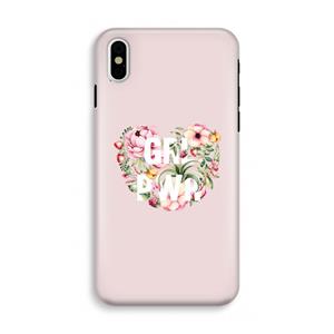 CaseCompany GRL PWR Flower: iPhone X Tough Case