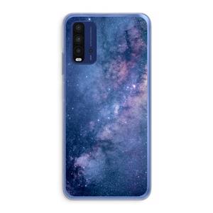 CaseCompany Nebula: Xiaomi Redmi 9T Transparant Hoesje