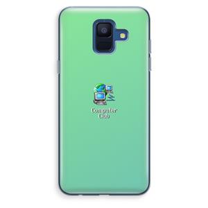 CaseCompany Win98: Samsung Galaxy A6 (2018) Transparant Hoesje
