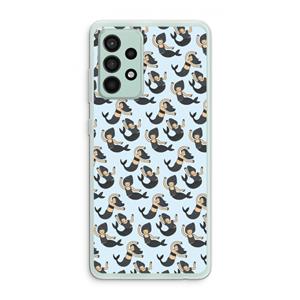 CaseCompany Zeemeermin: Samsung Galaxy A52s 5G Transparant Hoesje