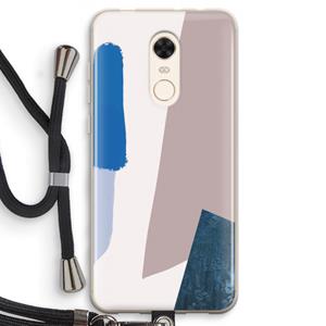 CaseCompany Lapis: Xiaomi Redmi 5 Transparant Hoesje met koord