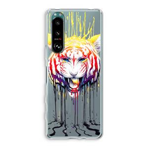 CaseCompany Fading: Sony Xperia 5 III Transparant Hoesje