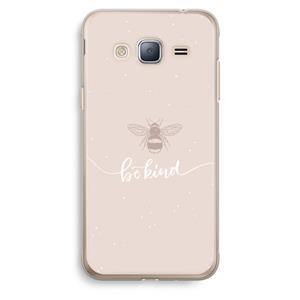 CaseCompany Be(e) kind: Samsung Galaxy J3 (2016) Transparant Hoesje