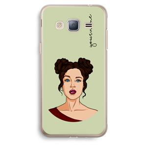 CaseCompany Pop-Art Creator: Samsung Galaxy J3 (2016) Transparant Hoesje