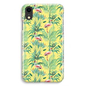CaseCompany Flamingo party: iPhone XR Volledig Geprint Hoesje