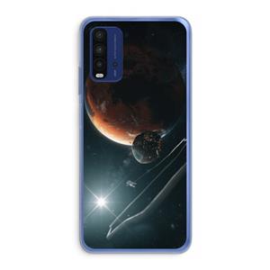 CaseCompany Mars Renaissance: Xiaomi Redmi 9T Transparant Hoesje