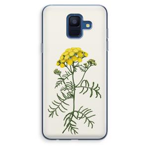 CaseCompany Tansy: Samsung Galaxy A6 (2018) Transparant Hoesje