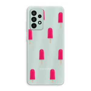 CaseCompany Waterijsje: Samsung Galaxy A52s 5G Transparant Hoesje