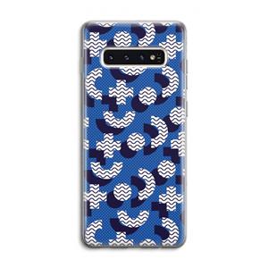 CaseCompany 8-bit N°5: Samsung Galaxy S10 4G Transparant Hoesje