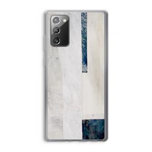 CaseCompany Meet you there: Samsung Galaxy Note 20 / Note 20 5G Transparant Hoesje