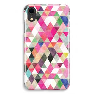 CaseCompany Gekleurde driehoekjes: iPhone XR Volledig Geprint Hoesje