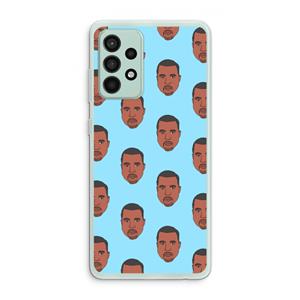 CaseCompany Kanye Call Me℃: Samsung Galaxy A52s 5G Transparant Hoesje