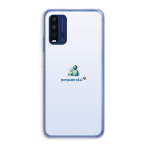 CaseCompany MSN: Xiaomi Redmi 9T Transparant Hoesje