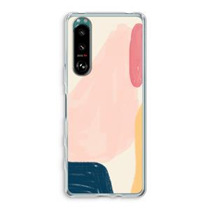 CaseCompany Saturday Flow: Sony Xperia 5 III Transparant Hoesje