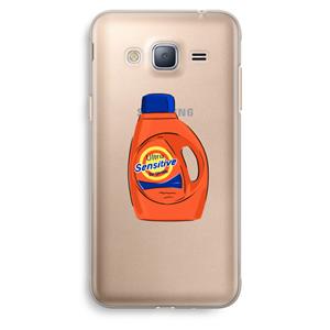 CaseCompany Ultra Sensitive: Samsung Galaxy J3 (2016) Transparant Hoesje
