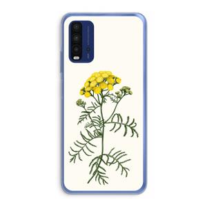CaseCompany Tansy: Xiaomi Redmi 9T Transparant Hoesje