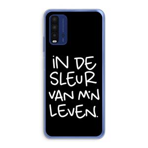 CaseCompany De Sleur: Xiaomi Redmi 9T Transparant Hoesje