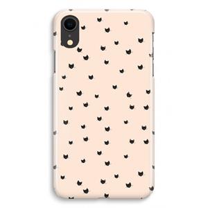 CaseCompany Kleine kattenkopjes: iPhone XR Volledig Geprint Hoesje