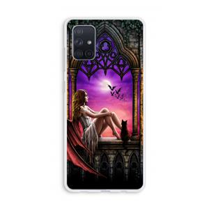 CaseCompany Kinderen van de nacht: Galaxy A71 Transparant Hoesje