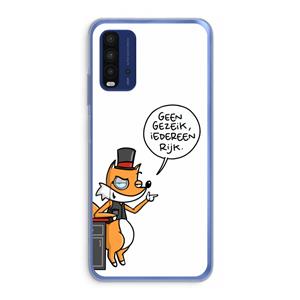 CaseCompany Geen Gezeik: Xiaomi Redmi 9T Transparant Hoesje