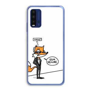 CaseCompany GSM secure: Xiaomi Redmi 9T Transparant Hoesje