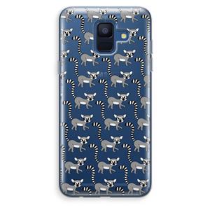 CaseCompany Makis: Samsung Galaxy A6 (2018) Transparant Hoesje