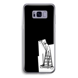 CaseCompany Musketon Painter: Samsung Galaxy S8 Plus Transparant Hoesje