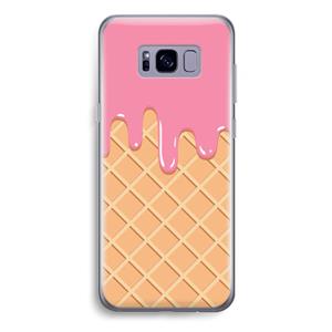 CaseCompany Ice cream: Samsung Galaxy S8 Plus Transparant Hoesje