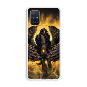 CaseCompany Pegasus: Galaxy A71 Transparant Hoesje