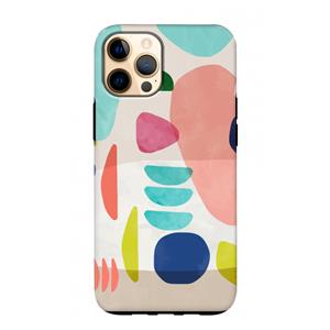 CaseCompany Bold Rounded Shapes: iPhone 12 Pro Max Tough Case