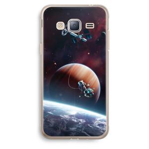 CaseCompany Examiner: Samsung Galaxy J3 (2016) Transparant Hoesje