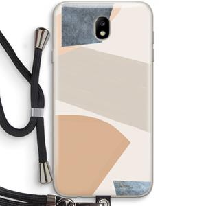 CaseCompany Formo: Samsung Galaxy J7 (2017) Transparant Hoesje met koord