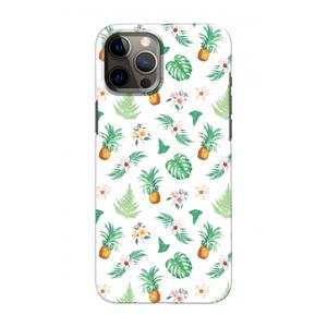 CaseCompany Ananas bladeren: Volledig geprint iPhone 12 Hoesje