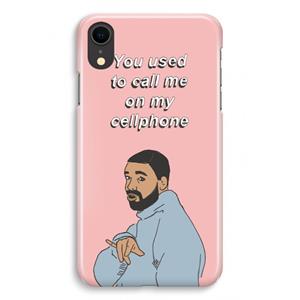 CaseCompany Hotline bling: iPhone XR Volledig Geprint Hoesje