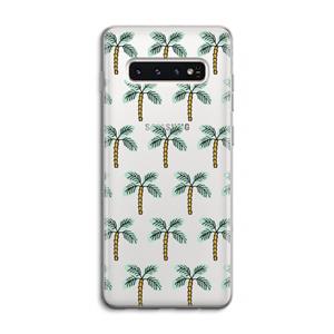 CaseCompany Paradise: Samsung Galaxy S10 4G Transparant Hoesje