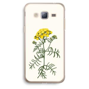 CaseCompany Tansy: Samsung Galaxy J3 (2016) Transparant Hoesje