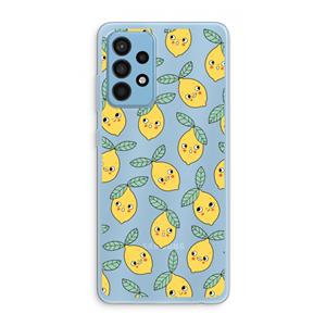 CaseCompany Citroenen: Samsung Galaxy A52 Transparant Hoesje