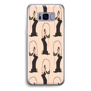 CaseCompany Pop Some Kim: Samsung Galaxy S8 Plus Transparant Hoesje