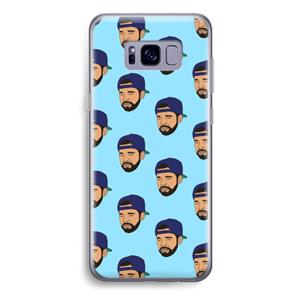 CaseCompany Drake Away: Samsung Galaxy S8 Plus Transparant Hoesje