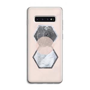 CaseCompany Creatieve toets: Samsung Galaxy S10 4G Transparant Hoesje