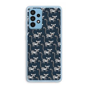 CaseCompany Makis: Samsung Galaxy A52 Transparant Hoesje