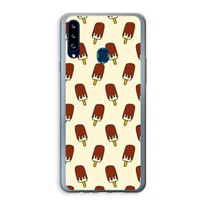 CaseCompany Yummy: Samsung Galaxy A20s Transparant Hoesje