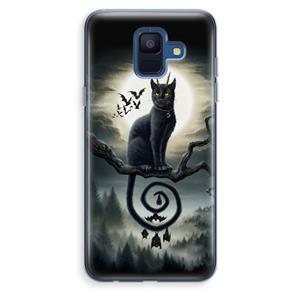 CaseCompany Moonlight Companions: Samsung Galaxy A6 (2018) Transparant Hoesje