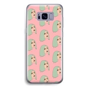 CaseCompany King Kylie: Samsung Galaxy S8 Plus Transparant Hoesje