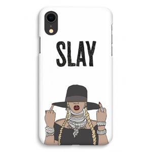 CaseCompany Slay All Day: iPhone XR Volledig Geprint Hoesje