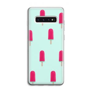 CaseCompany Waterijsje: Samsung Galaxy S10 4G Transparant Hoesje